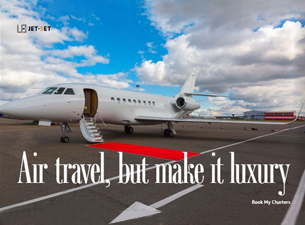Air travel but make it luxury