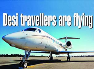 Desi travelers are flying high in private jets